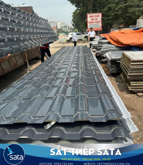 tôn xốp giả ngói