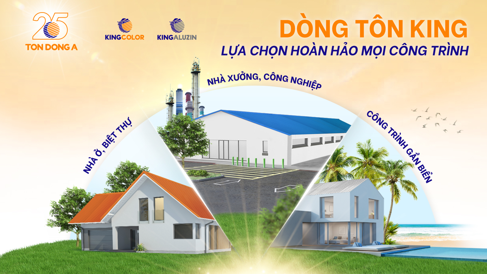 Ứng Dụng Của Tôn AZ100 Đông Á