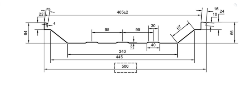 Tôn Seamlock 485