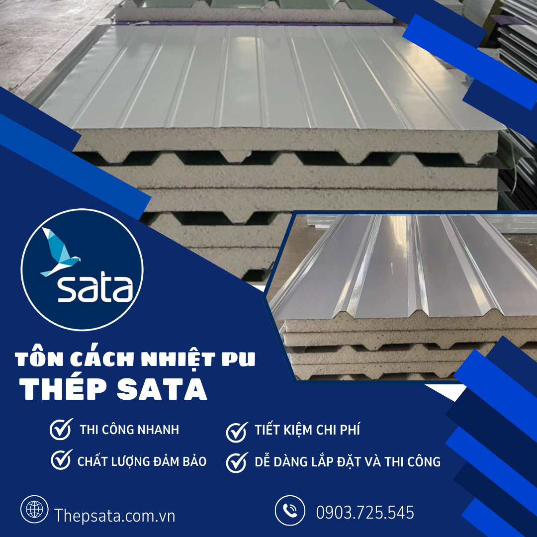 TÔN CÁCH NHIỆT PU TÔN CÁCH NHIỆT PU
