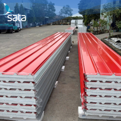 Tôn chống nóng thường được sử dụng để lợp mái cho các công trình dân dụng và công nghiệp.