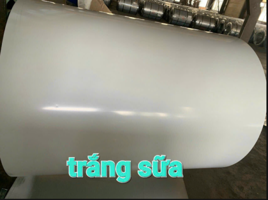 Tôn Màu Trắng Sữa AZ150