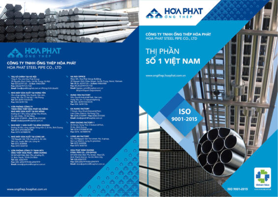 Thép hộp Hòa Phát đảm bảo được chất lượng khi bán ra thị trường.