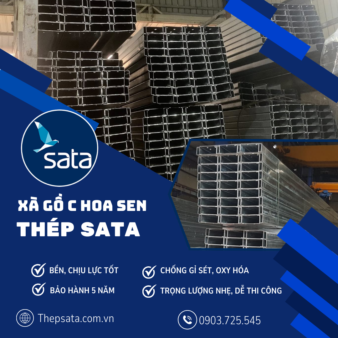 Xà Gồ C Hoa Sen Xà Gồ C Hoa Sen