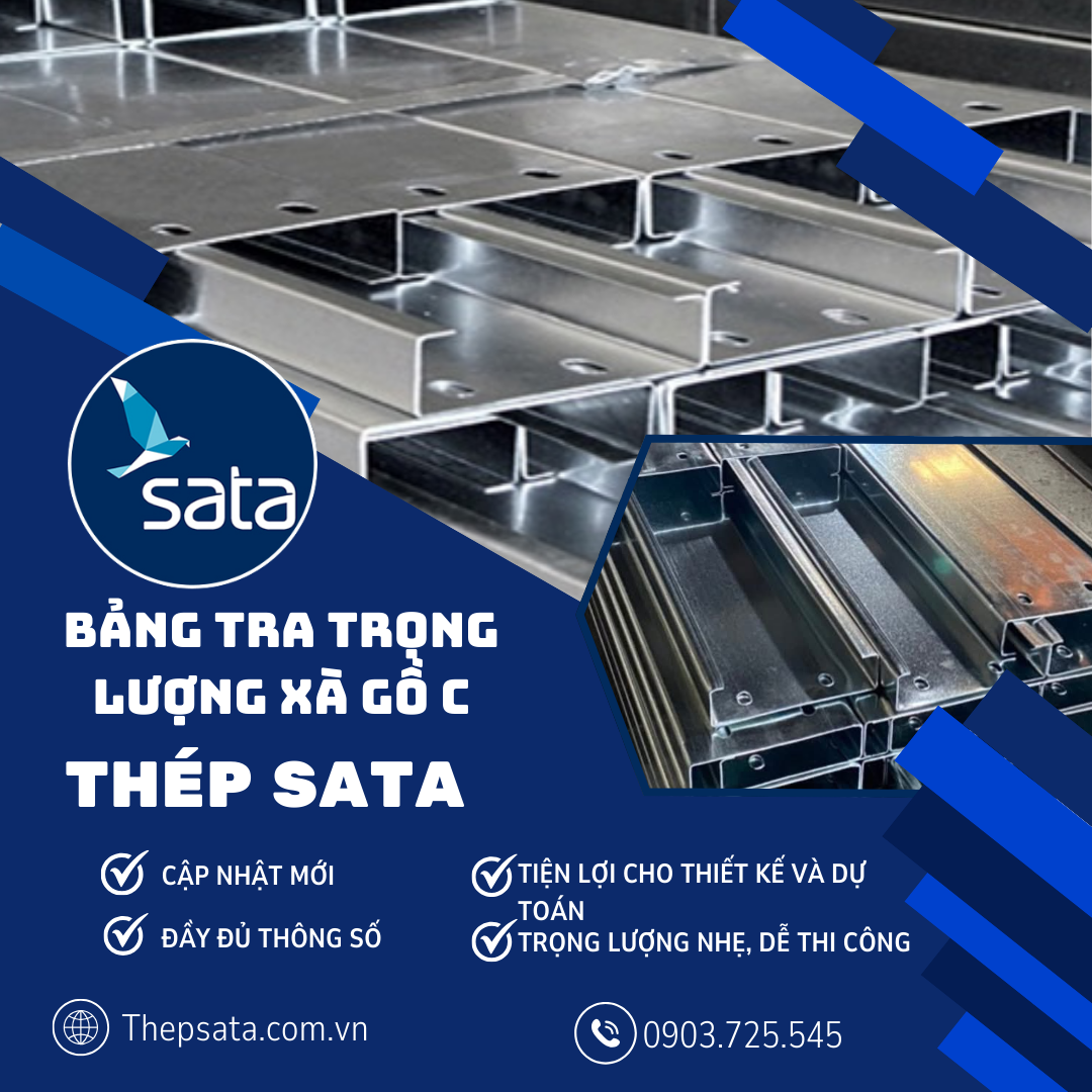 bảng tra trọng lượng xà gồ c bảng tra trọng lượng xà gồ c