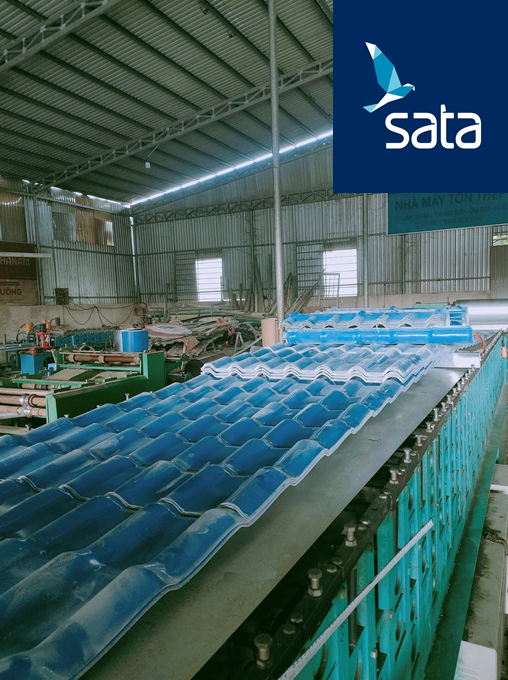 Giá Tôn Nhựa Sóng Ngói Ruby