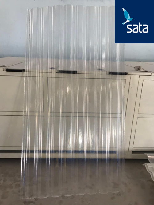 Tôn nhựa lấy sáng Hoa Sen