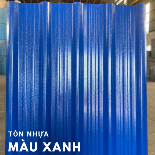 Tôn Nhựa Màu xanh