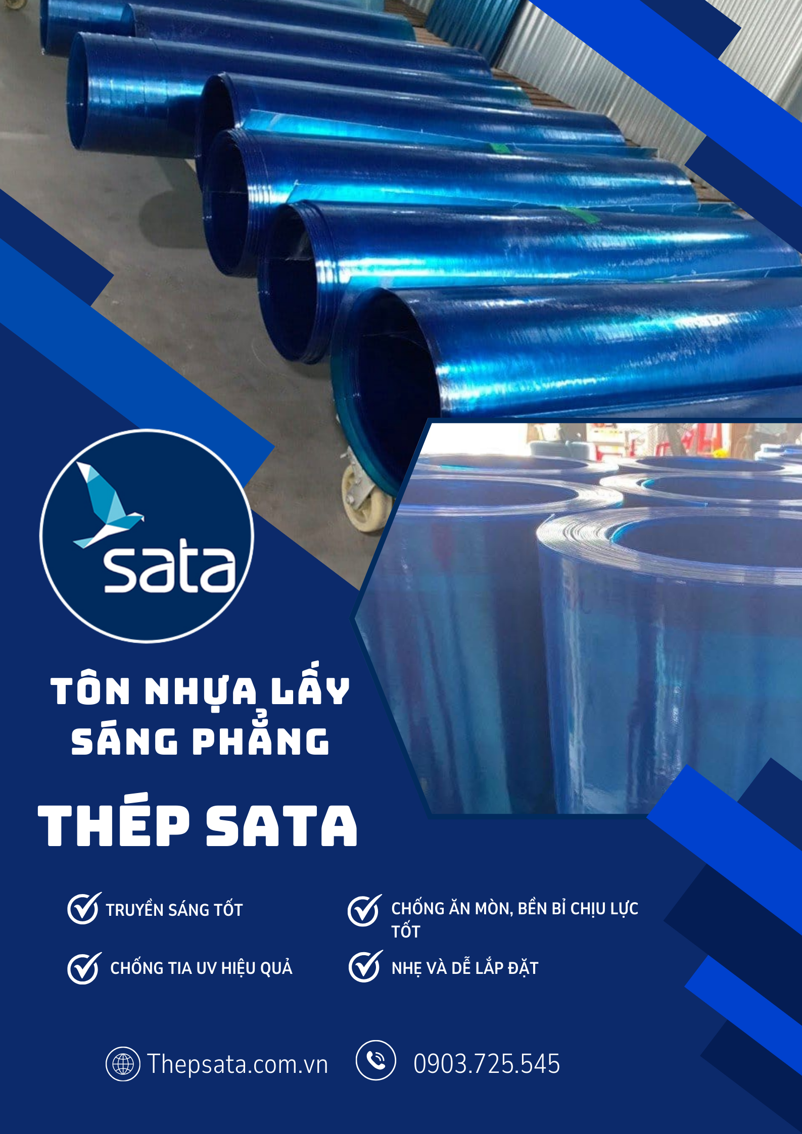 tôn nhựa lấy sáng phẳng tôn nhựa lấy sáng phẳng