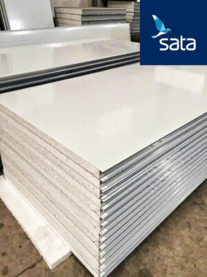 Vách panel – một loại vật liệu nhẹ, cách nhiệt, cách âm tốt – đang dần thay thế các loại vật liệu truyền thống như gạch, bê tông.