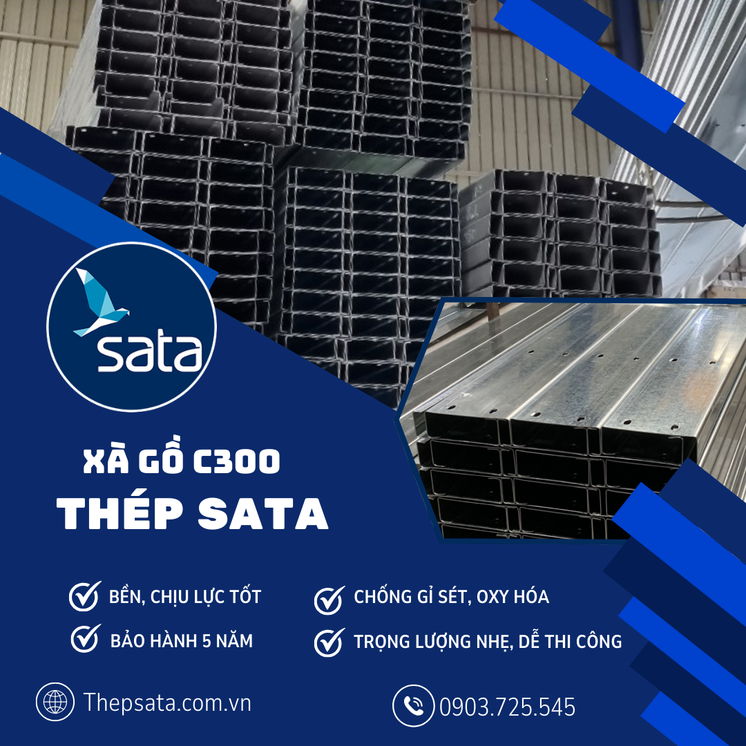 xà gồ C300 xà gồ C300