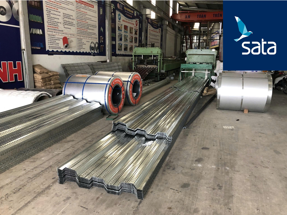 Tôn Sàn Deck 0.58 Tôn Sàn Deck 0.58
