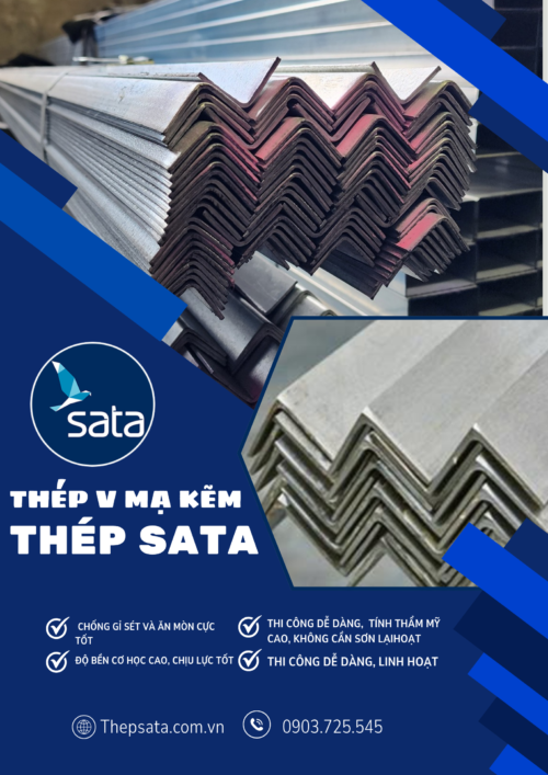 Thép V mạ kẽm
