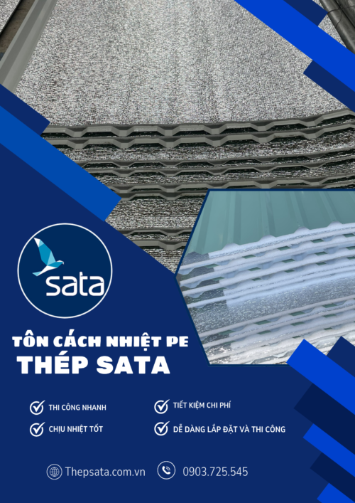 Tôn cách nhiệt PE