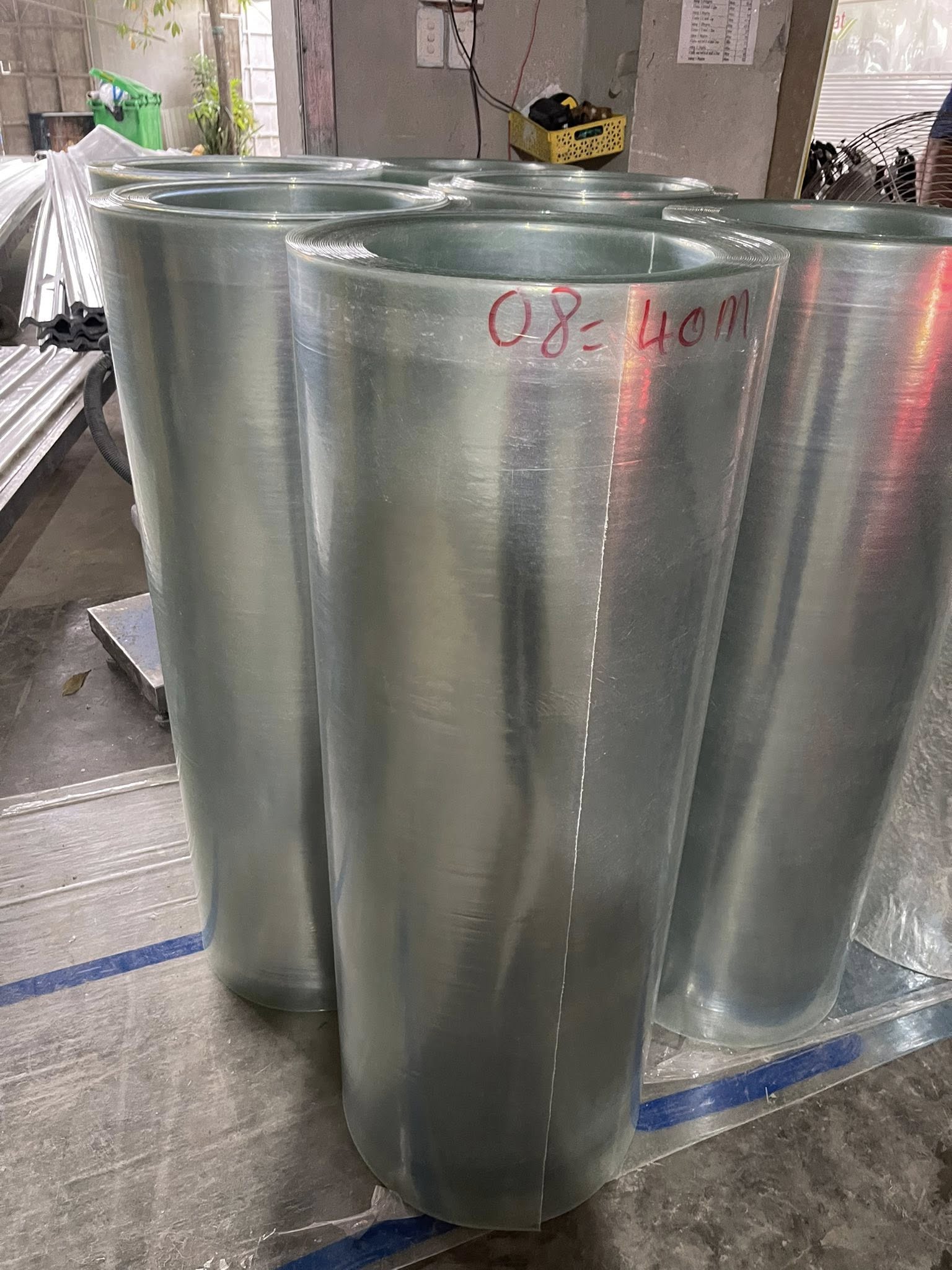 Tôn nhựa lấy sáng Composite phẳng 3 Tôn nhựa lấy sáng Composite phẳng