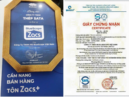 Tôn Zacs Inok® 450