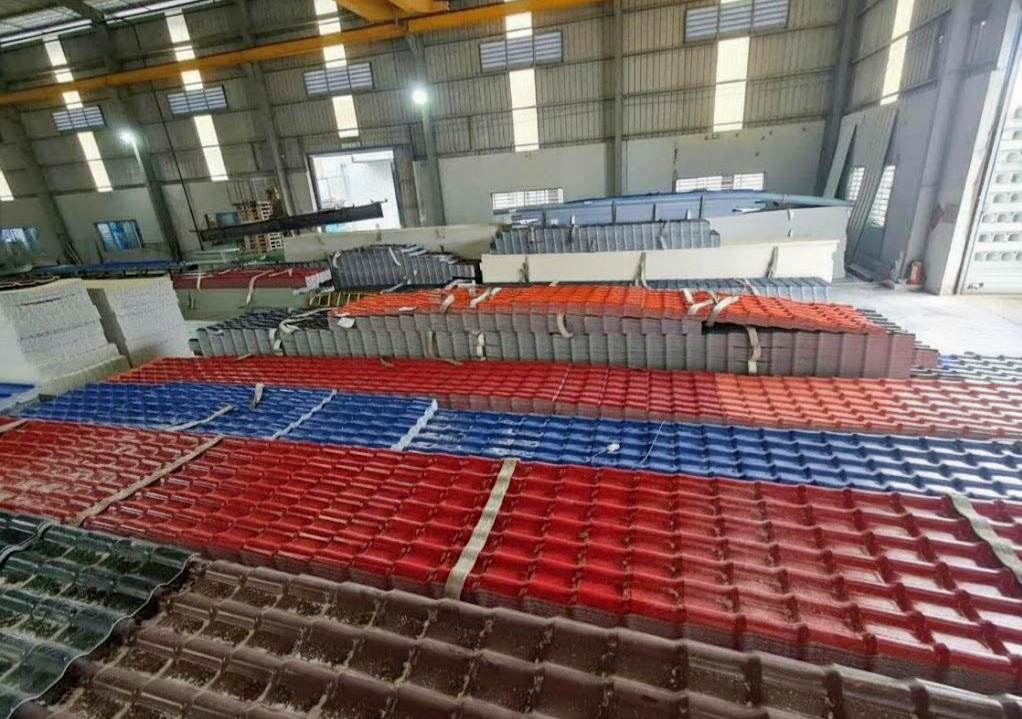 Tôn nhựa giả ngói Tôn nhựa giả ngói