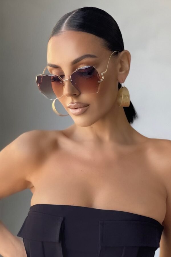 Beauty Curve Brown Women Sunglasses - womens sunglasses south africa