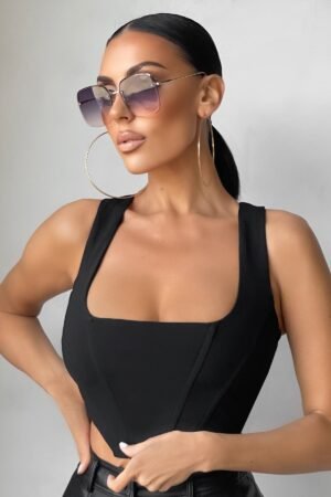 Alternative view of Flawless Views Pink Sunglasses