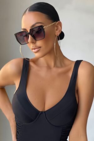 Link Up Black Sunglasses 2