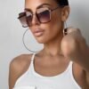 Perfection Brown Polarized Women Sunglasses - women’s brown sunglasses with UV protection for sale South Africa