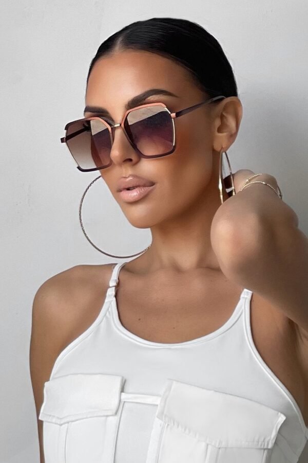 Perfection Brown Polarized Women Sunglasses - women’s brown sunglasses with UV protection for sale South Africa