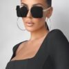 Passion Black Polarized Sunglasses - black shades for ladies