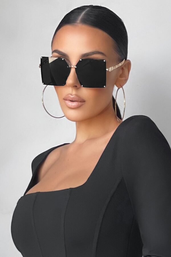 Passion Black Polarized Sunglasses - black shades for ladies